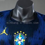 Original Brazil 2026 FIFA World Cup National Teams Player Version Away Jersey