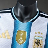 Original Argentina 2026 FIFA World Cup National Teams Player Version Home Jersey