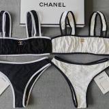 5A Women's Two-Piece Swimwear Velvet Bikini Set