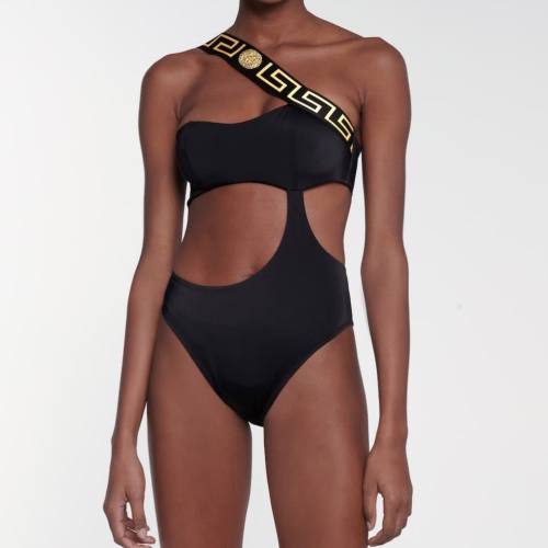 5A Women’s One-Piece Swimsuit Black