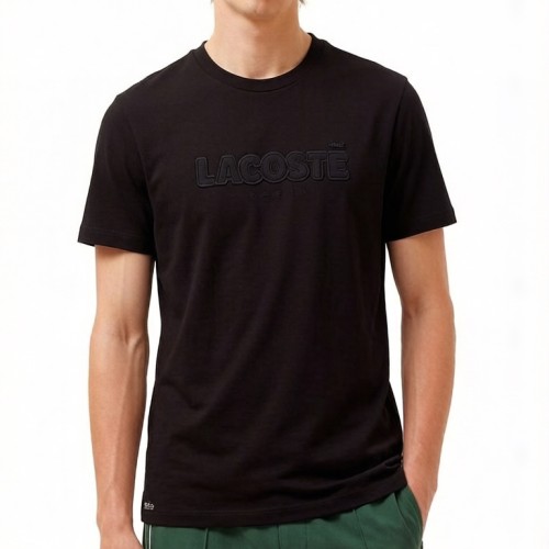 5A Men's Embroidered Logo Cotton Crew Neck T-Shirt