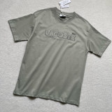 5A Men's Embroidered Logo Cotton Crew Neck T-Shirt
