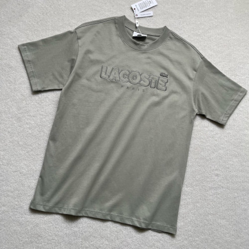 5A Men's Embroidered Logo Cotton Crew Neck T-Shirt