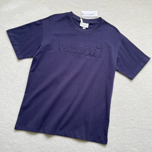 5A Men's Embroidered Logo Cotton Crew Neck T-Shirt