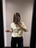5A Women Classic Fit Striped Linen Shirt 2277