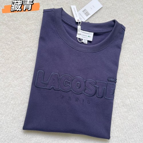 5A Men's Embroidered Logo Cotton Crew Neck T-Shirt