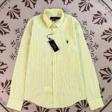 5A Women Classic Fit Striped Linen Shirt 2277