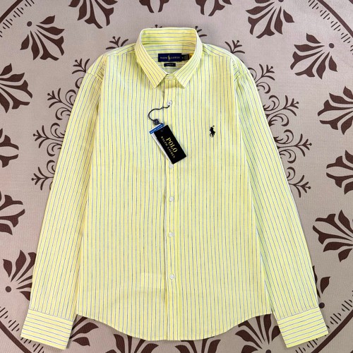 5A Women Classic Fit Striped Linen Shirt 2277