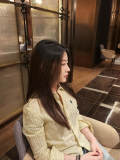 5A Women Classic Fit Striped Linen Shirt 2277