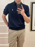5A Unisex Cotton Classic Fit Short Sleeve Knit Polo Shirt 2274