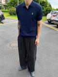 5A Unisex Cotton Classic Fit Short Sleeve Knit Polo Shirt 2274