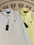 5A Women Classic Fit Striped Linen Shirt 2277