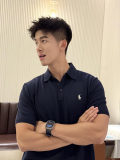 5A Unisex Cotton Classic Fit Short Sleeve Knit Polo Shirt 2274
