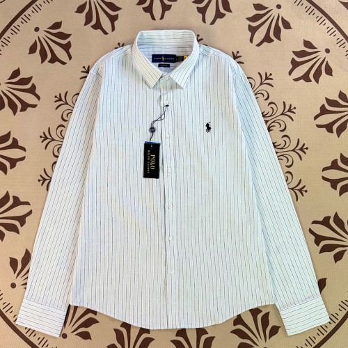 5A Women Classic Fit Striped Linen Shirt 2277