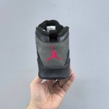 5A Air Jordan 10 Retro Shadow High Top Sneakers Dark Grey