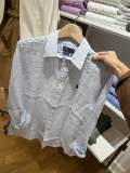 5A Women Classic Fit Striped Linen Shirt 2277