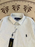 5A Women Classic Fit Striped Linen Shirt 2277