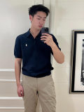 5A Unisex Cotton Classic Fit Short Sleeve Knit Polo Shirt 2274