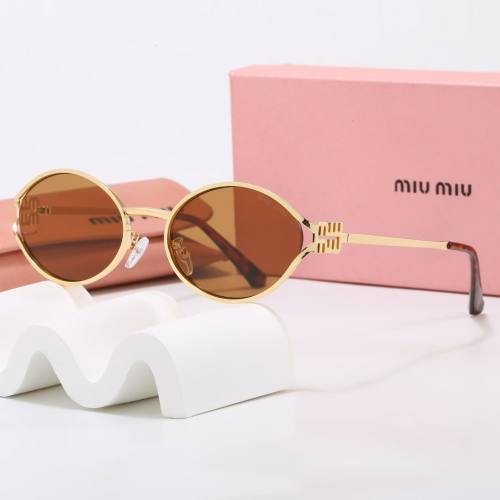 5A Women's Oval Metal Sunglasses