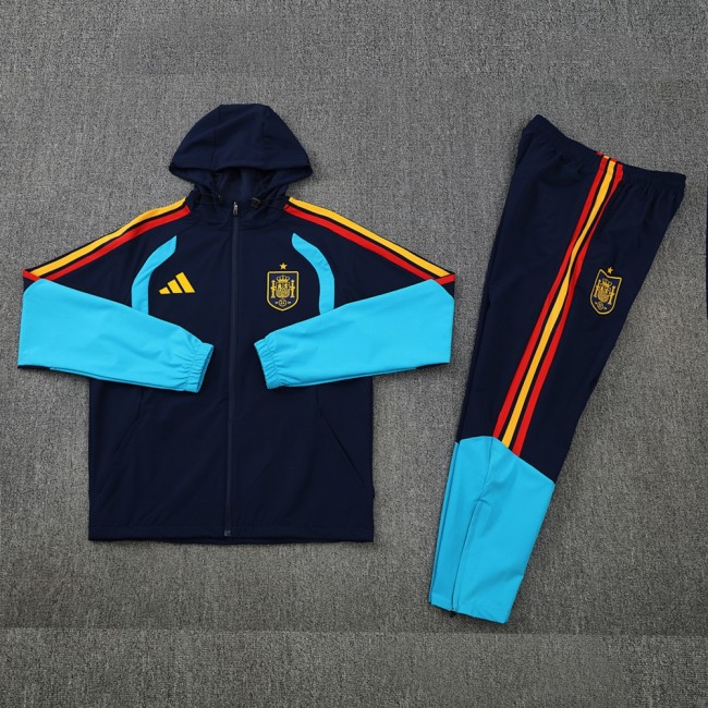 5A Spain 26~27 FIFA National Team Hooded Windbreaker Training Set