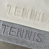 5A Women's Tennis Graphic T-Shirt Classic Crew Neck Short Sleeve Tee White