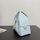 Original 25 Quilted Drawstring Hobo Shoulder Bag