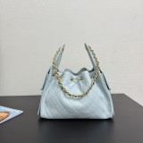 Original 25 Quilted Drawstring Hobo Shoulder Bag