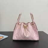 Original 25 Quilted Drawstring Hobo Shoulder Bag