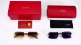 5A Rimless Square Sunglasses 040