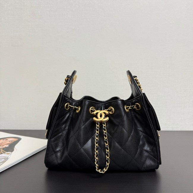 Original 25 Quilted Drawstring Hobo Shoulder Bag