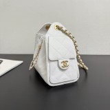 Original 25 Quilted Drawstring Hobo Shoulder Bag