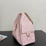 Original 25 Quilted Drawstring Hobo Shoulder Bag