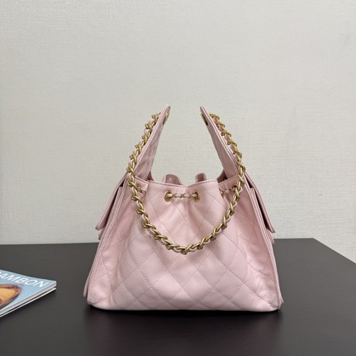 Original 25 Quilted Drawstring Hobo Shoulder Bag