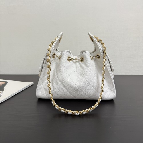 Original 25 Quilted Drawstring Hobo Shoulder Bag