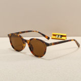 5A Regard Women's Oval Frame Sunglasses