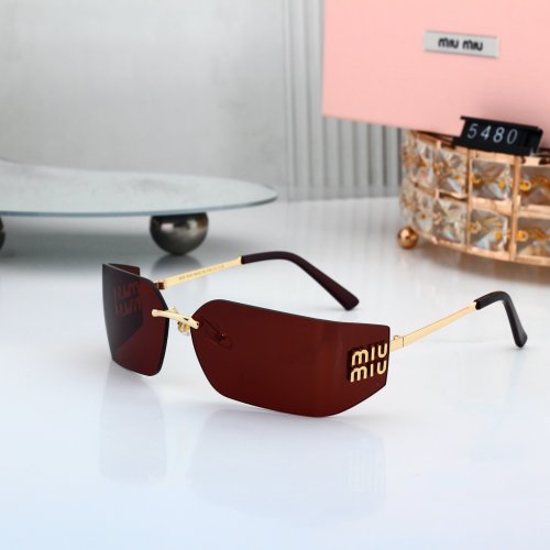 5A Aube Women's Rimless Sunglasses