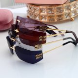 5A Aube Women's Rimless Sunglasses