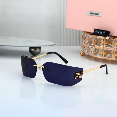 5A Aube Women's Rimless Sunglasses