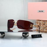 5A Aube Women's Rimless Sunglasses