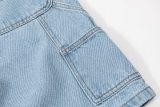 Original WIP Stone Washed Brandon Denim Shorts 316