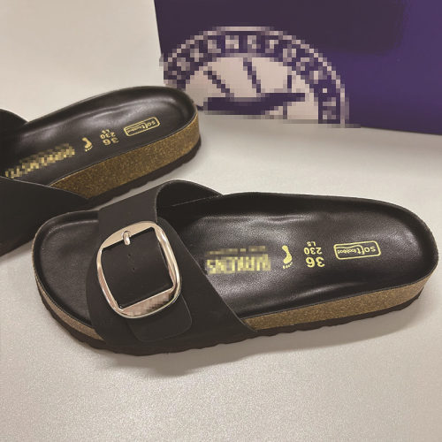 5A One-Strap Big Buckle Sandals