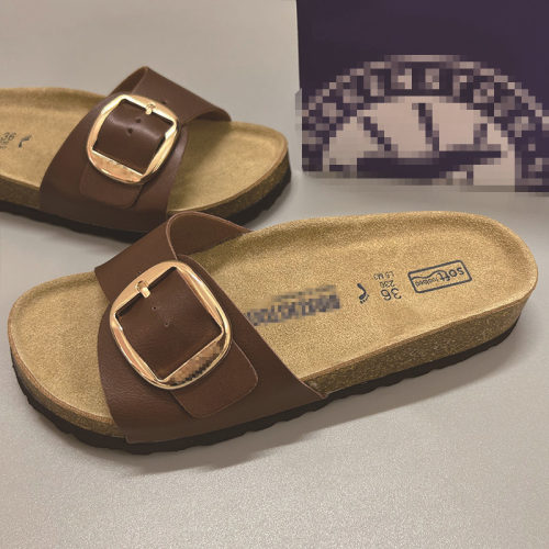 5A One-Strap Big Buckle Sandals