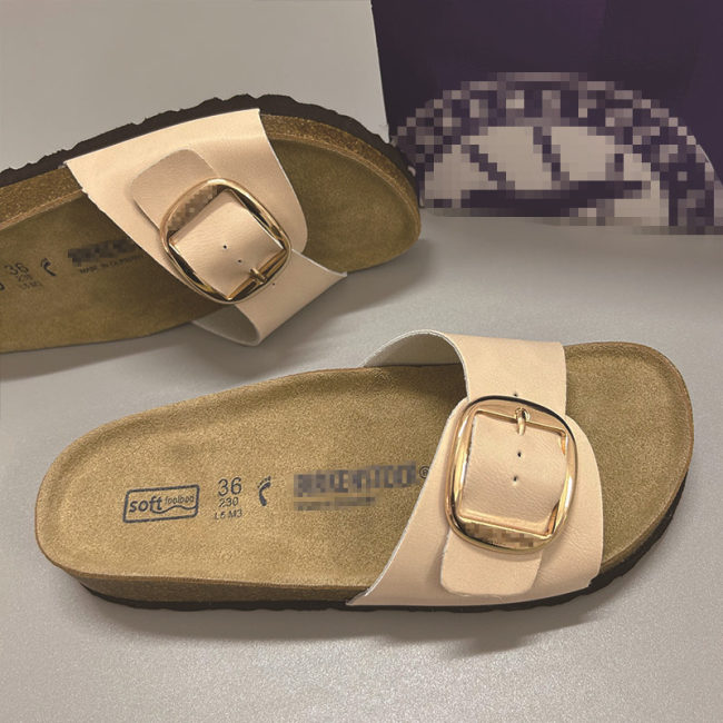 5A One-Strap Big Buckle Sandals