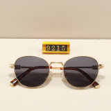 5A Collection Women Round Metal Sunglasses