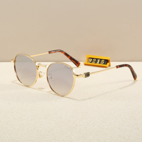5A Collection Women Round Metal Sunglasses