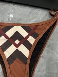 Women's Chevron Check Bikini Set