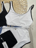 adult women's swimsuit black CH33