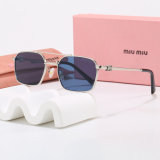 5A Collection Women Square Metal Sunglasses