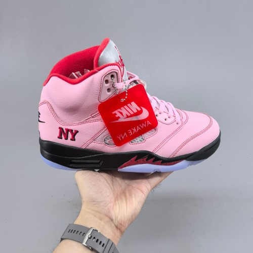 Mirror Air Jordan 5 Arctic Pink Basketball Shoes