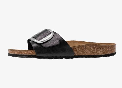 5A Madrid Big Buckle Slip-On Sandals